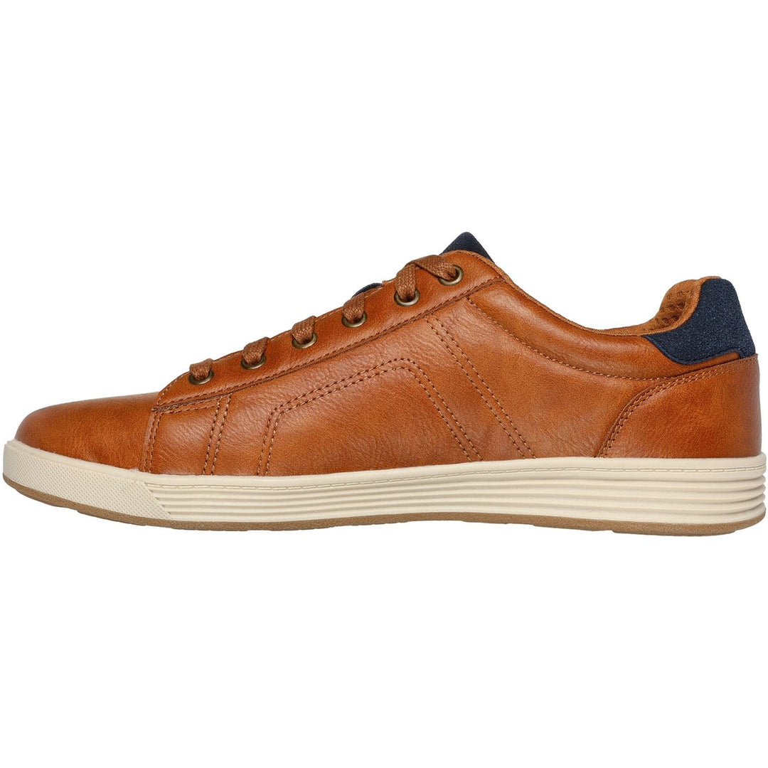 Men's Wide Fit Skechers 210946 Cavell Hensley Shoes - Luggage in Luggage - Image 4