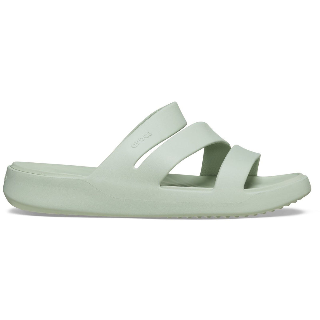Women's Crocs 209587 Getaway Strappy Slippers in Cassis - Image 13