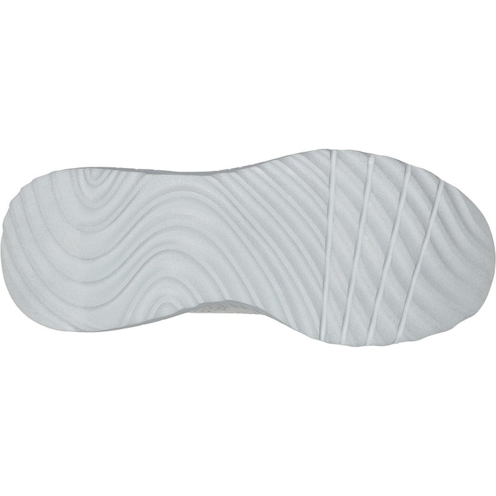 Women's Wide Fit Skechers Bobs Squad Chaos Face Off 117209 Vegan Trainers - Light Grey in Light Grey - Image 1