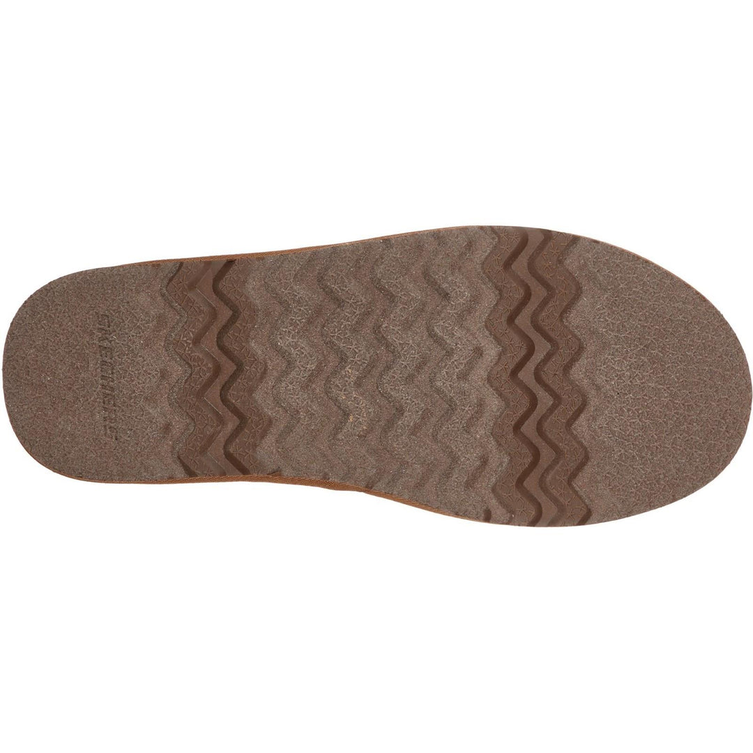 Men's Relaxed Fit Skechers 66094 Renten Palco Slippers - Tan in Tan - Image 6