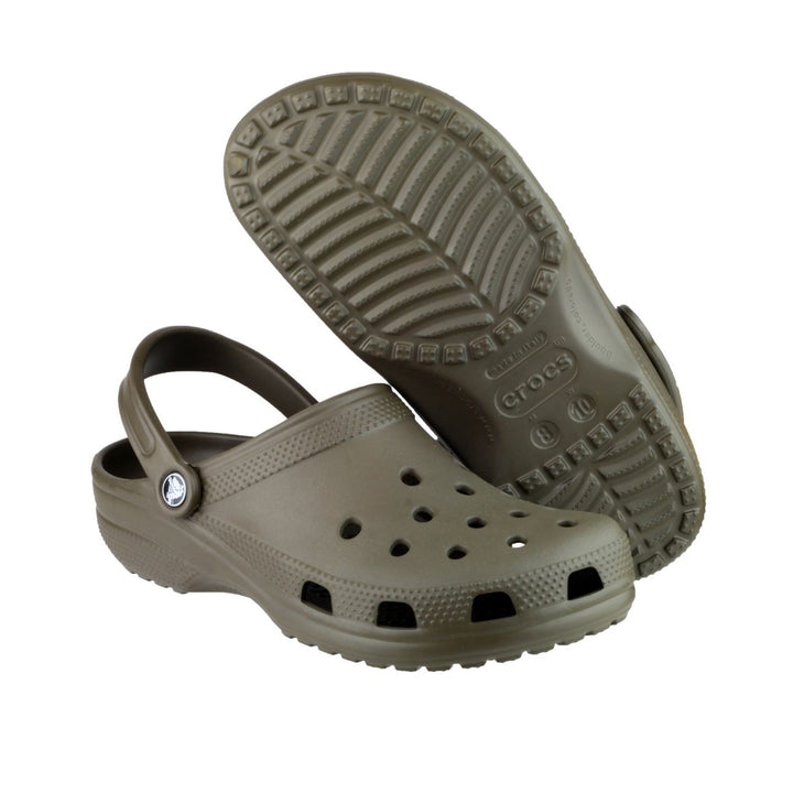 Women's Crocs 10001 Classic Clog Sandal in Black - Image 1