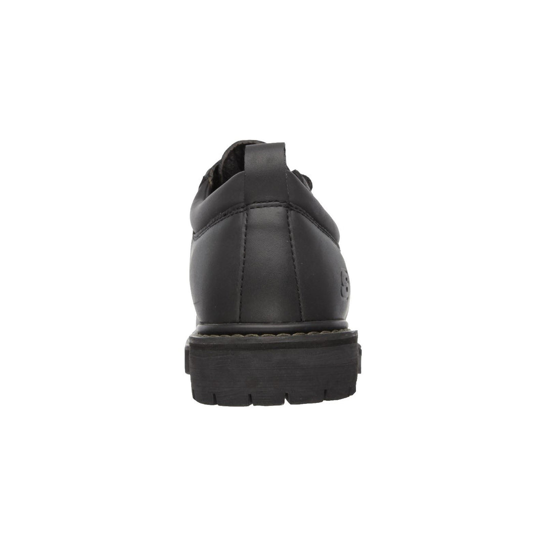 Men's Wide Fit Skechers 6618 Tom Cats Lace Up Shoes - Black in Black - Image 5