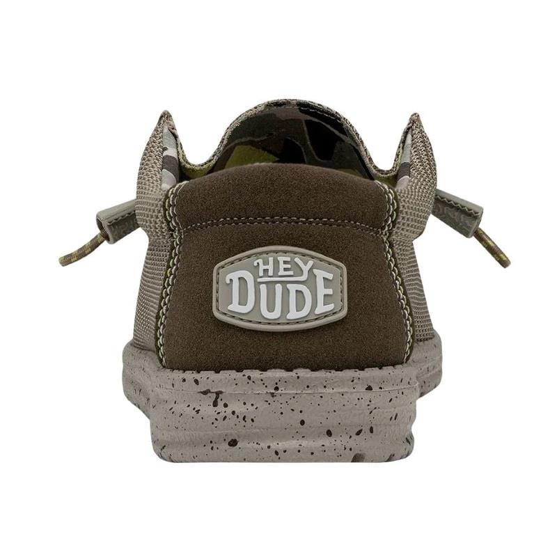 Men's Heydude Wally Sox Triple Needle Shoes in Fog - Image 11