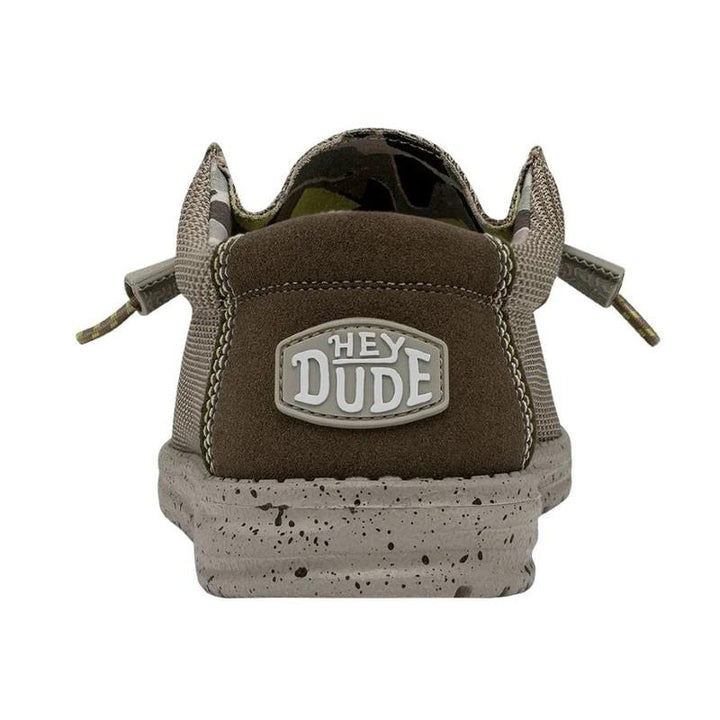 Men's Heydude Wally Sox Triple Needle Shoes in Fog - Image 1