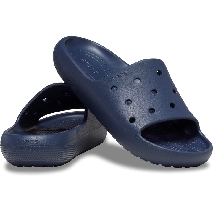 Women's Crocs 209401 Classic Slippers in Navy - Image 1