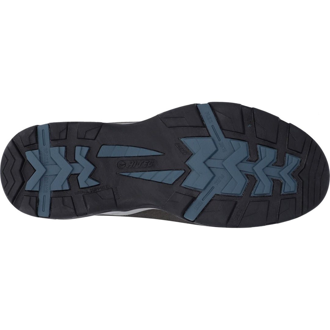 Men's Wide Fit Hi-Tec Storm Hiking Boots in Charcoal/Grey - Image 14