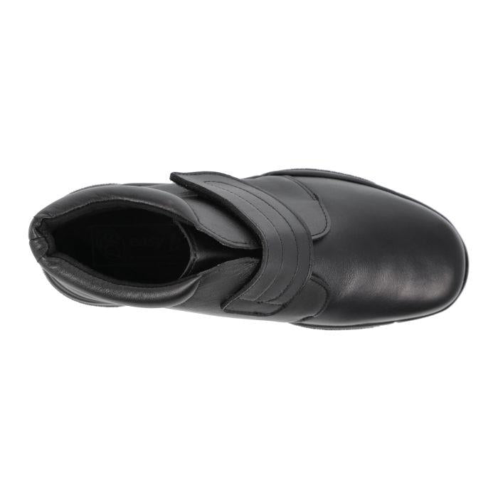 Women's Wide Fit DB Bay Ankle Boots in Black Leather - Image 1