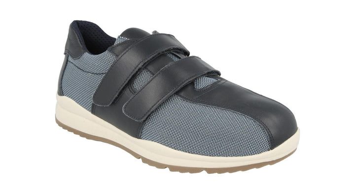 Mens Wide Fit DB Logan Shoes in Tan - Image 1