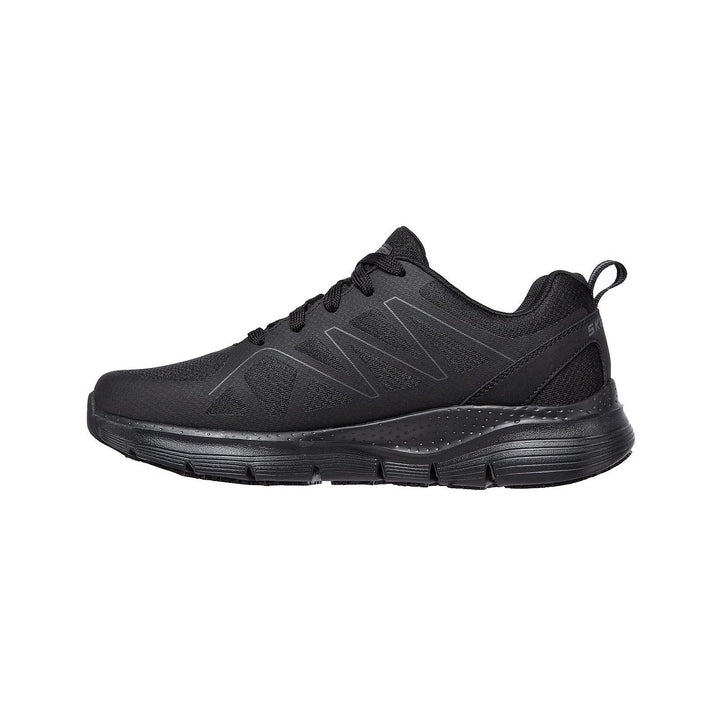 Men's Wide Fit Skechers 200025EC Arch Fit SR Axtell Trainers in Black - Image 1