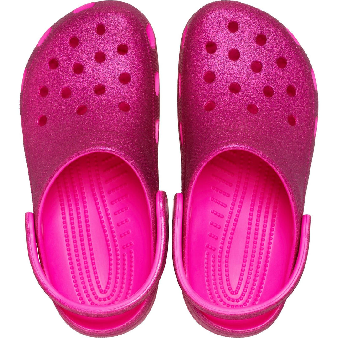 Men's Crocs 205942 Glitter Clog Sandals in Cherry Red - Image 13
