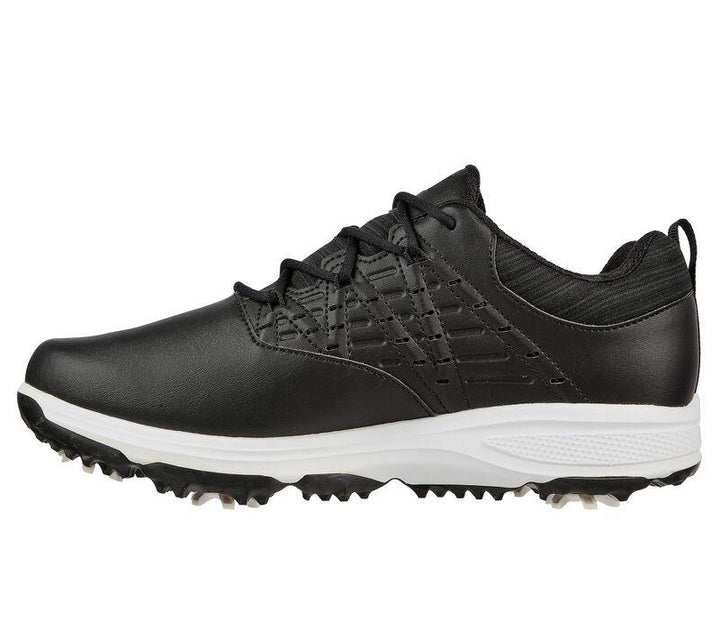 Women's Wide Fit Skechers 17001 Go Golf Pro V.2 Sports Trainers in Charcoal/Pink - Image 1