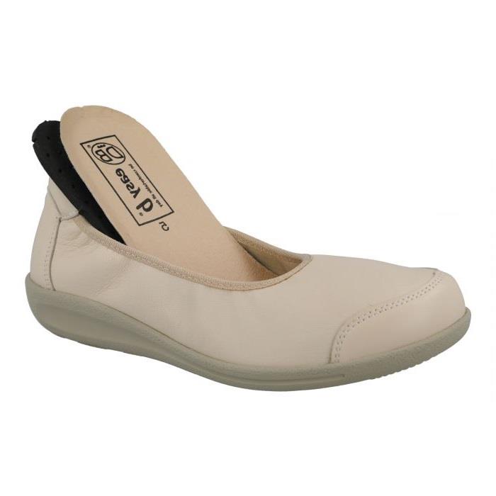 Women's Wide Fit DB Whitethroat Shoes in Black Stretch / Lea - Image 15