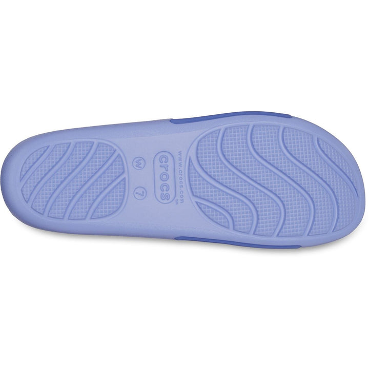 Women's Crocs 208538 Splash Gloss Slippers in Moon Jelly - Image 1