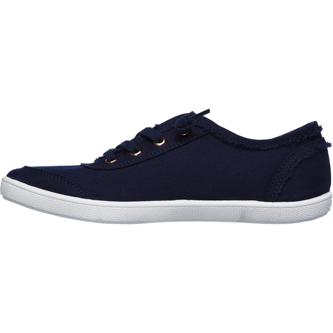 Women's Wide Fit Skechers 33492 Bobs B Cute Shoes in Black - Image 5