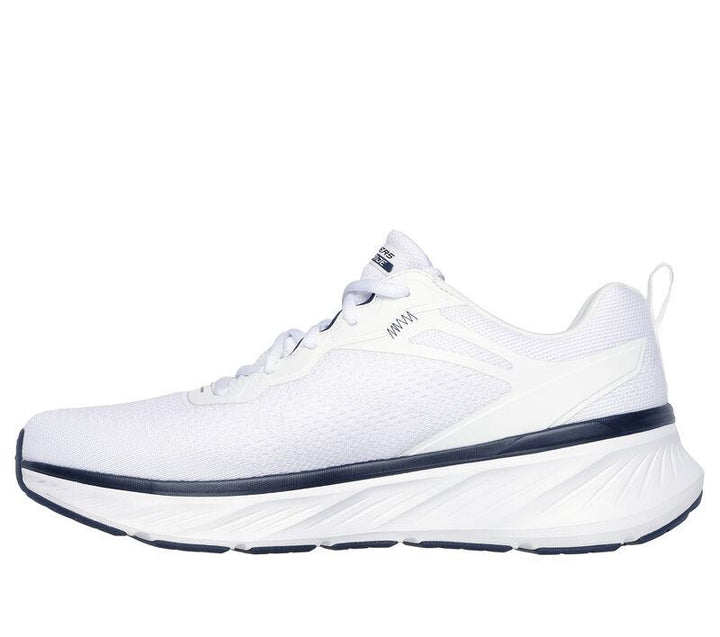Men's Relaxed Fit Skechers 232836 Edgeride Exxo Trainers - White Navy in White Navy - Image 1
