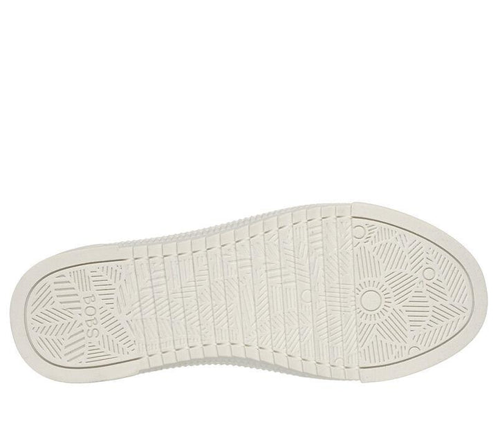 Women's Wide Fit Skechers Bobs Copa 114640 Canvas Shoes in Black - Image 1