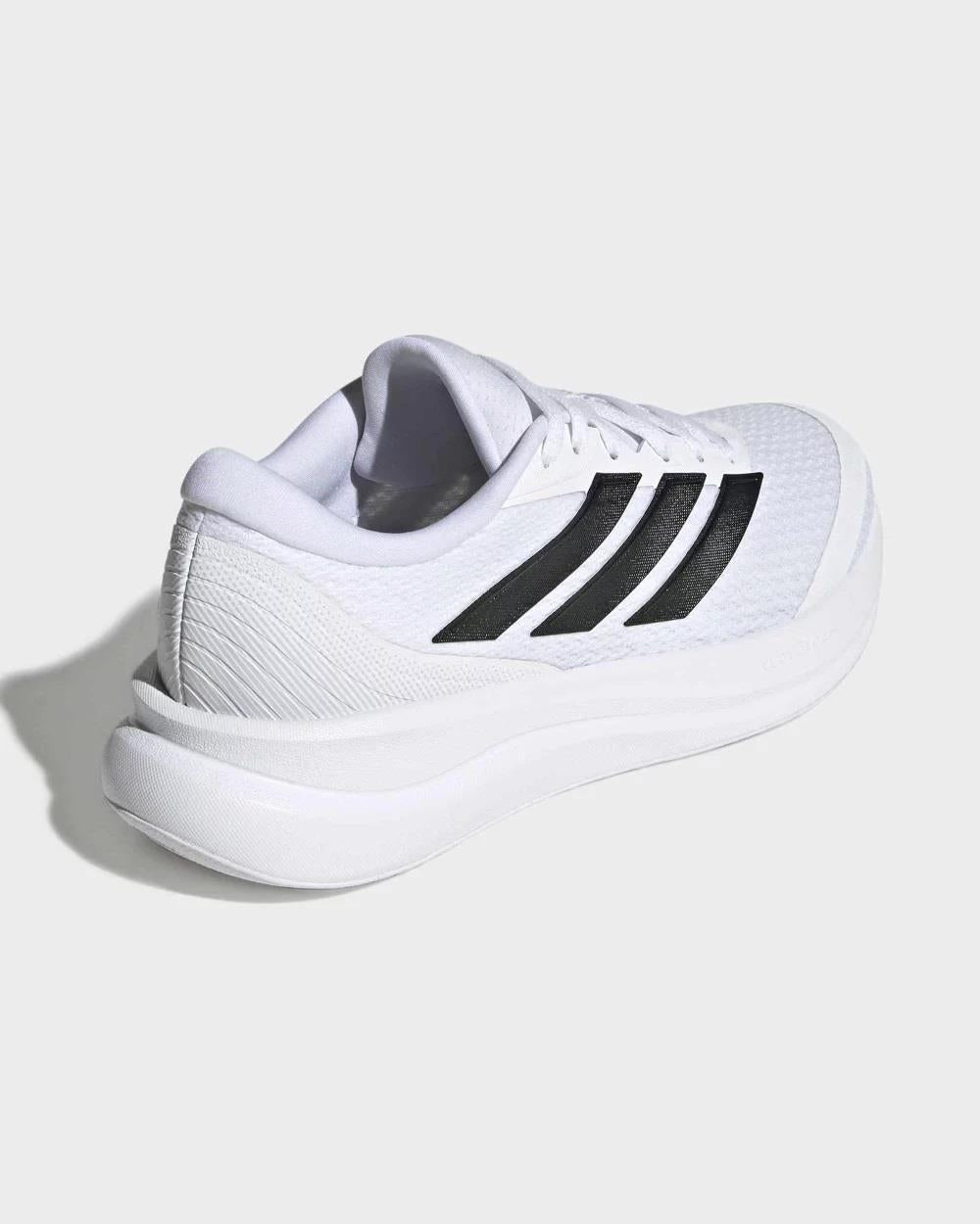 Men's Wide Fit Adidas Runfalcon 6 IH1814 Walking/Running Trainers in White/Black - Image 4