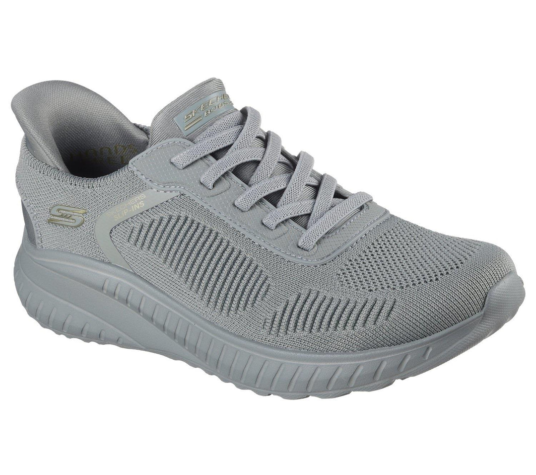 Women's Wide Fit Skechers 117497W Slip-ins Sport Squad Chaos Trainers in Lavender - Image 10