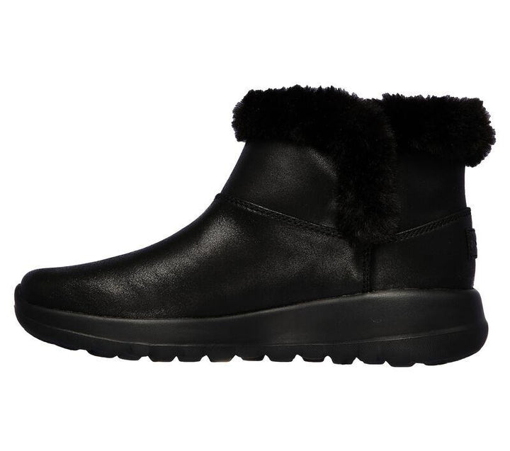 Women's Wide Fit Skechers 144013 On The Go Joy Endeavor Boots in Black - Image 1