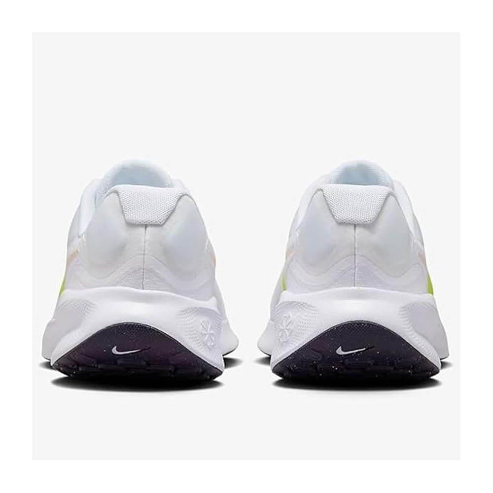 Women's Wide Fit Nike FZ6829-103 Revolution 7 Running Trainers in White - Image 6