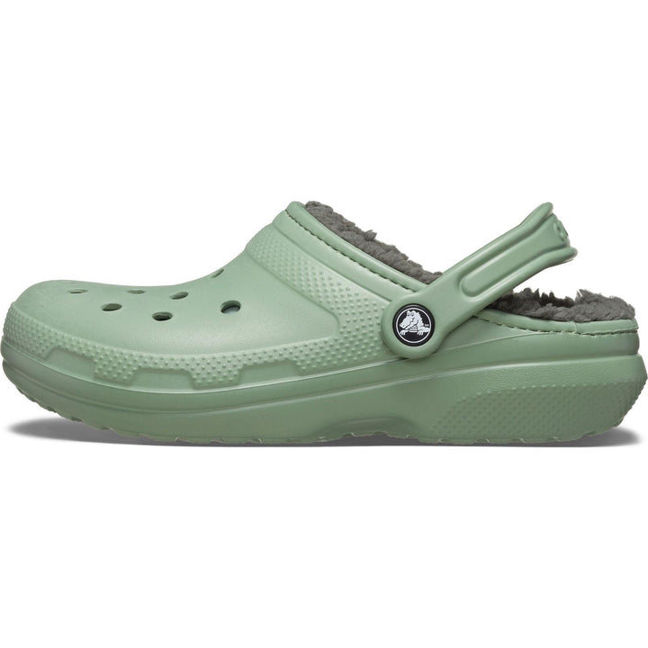 Men's Crocs 203591 Classic Lined Clog Sandals in Moss/Multi - Image 1