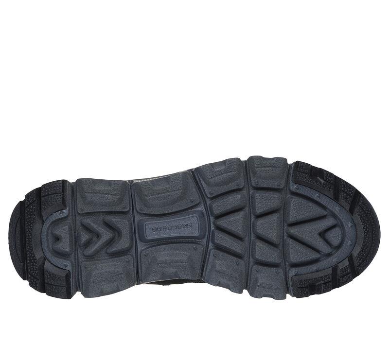 Men's Wide Fit Skechers 237622 Slip-ins Summits At Trainers in Black/Charcoal - Image 11