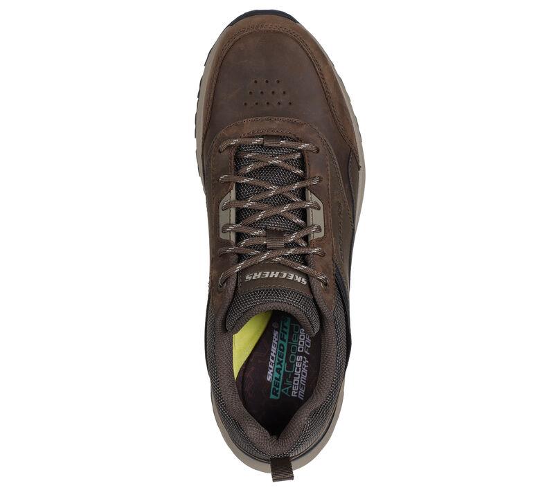 Men's Relaxed Fit Skechers 210925 Slade Peralto Trainers in Cocoa - Image 5