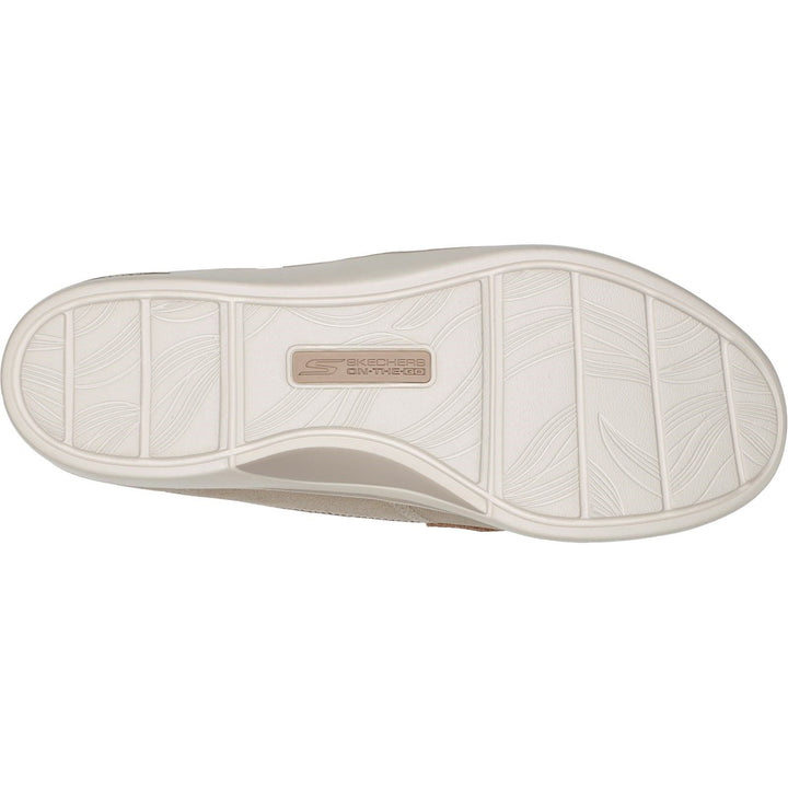 Women's Wide Fit Skechers 136620 Arch Fit Uplift Cruise'n By Trainers in Natural - Image 1
