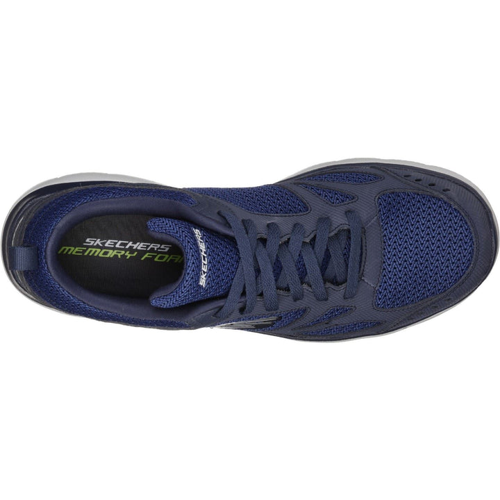 Men's Wide Fit Skechers 52812 Summits South Rim Sports Trainers in Navy - Image 1