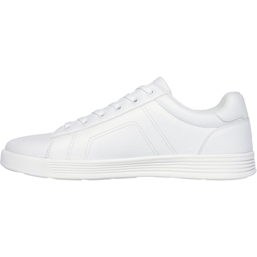 Men's Wide Fit Skechers 210946 Cavell Hensley Shoes - White in White - Image 4