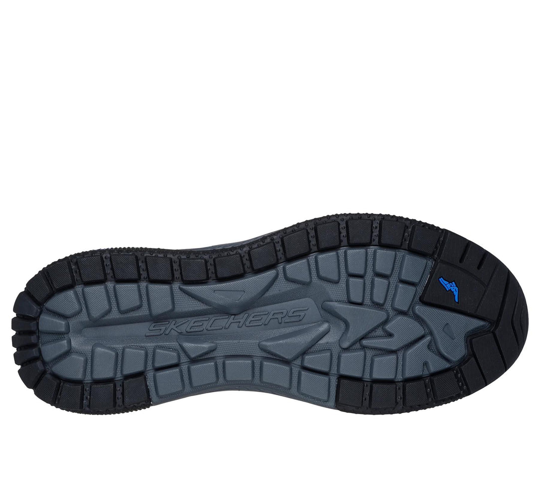 Men's Wide Fit Skechers Slip-ins 205285 Fit Meroe Pikeman Waterproof Trainers in Black - Image 6