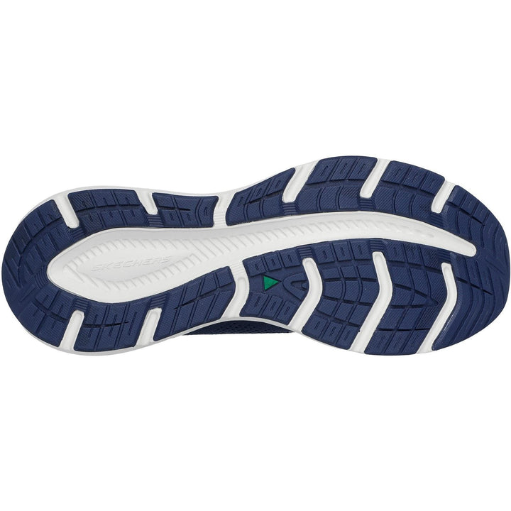 Men's Relaxed Fit Skechers 232846 Slip-ins Sport Edgeride Erlson Trainers in Navy/Orange - Image 1