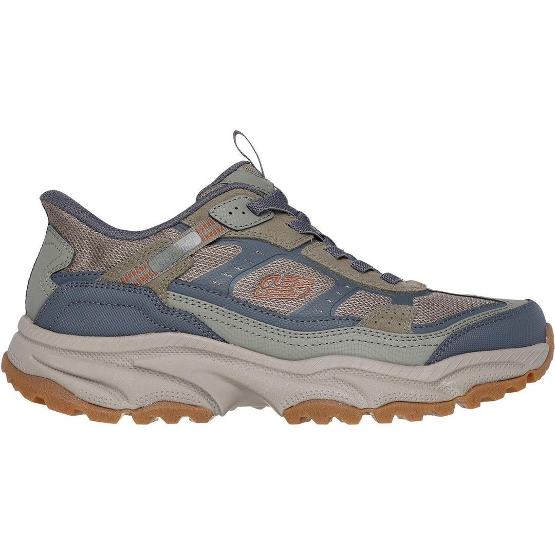 Men's Wide Fit Skechers 237744 Slip-ins Vigor At Trainers in Black - Image 7