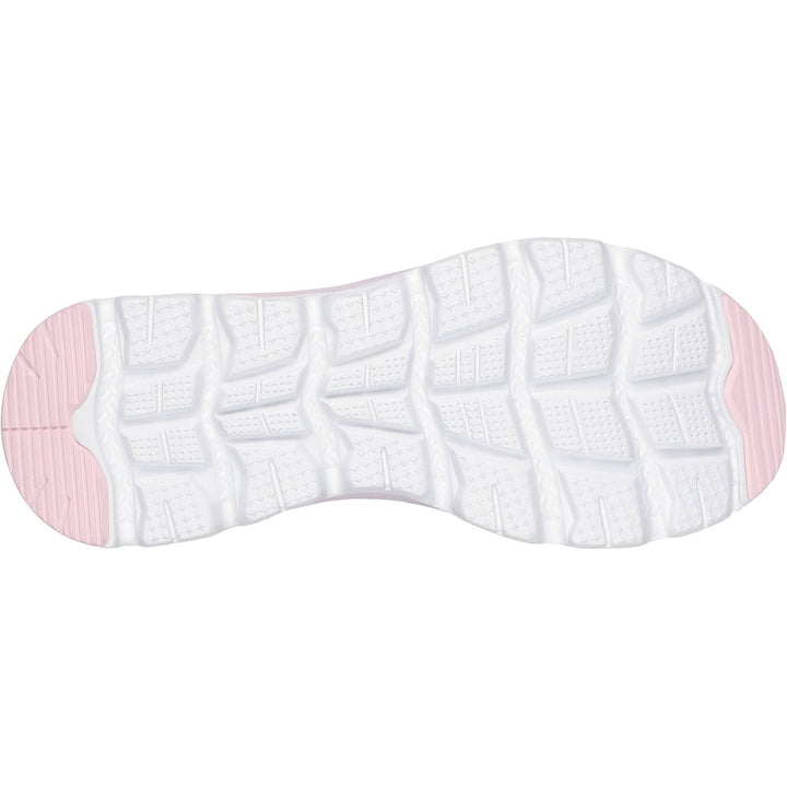 Women's Wide Fit Skechers 180272 Slip-ins Glide Step Sole Trainers in Slate/Pink - Image 1