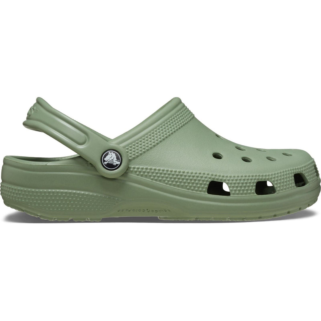 Women's 10001 Crocs Classic Clog Sandals in Moss - Image 2