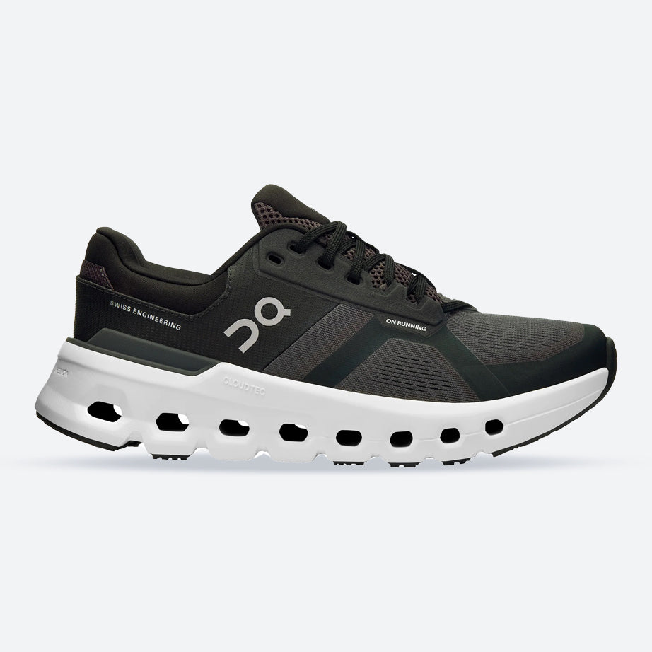 Women's Wide Fit On Cloudrunner 2 Training Shoes - Eclipse/Black in Eclipse/Black - Image 1