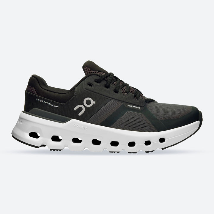 Women's Wide Fit On Cloudrunner 2 Training Shoes - Eclipse/Black in Eclipse/Black - Image 1