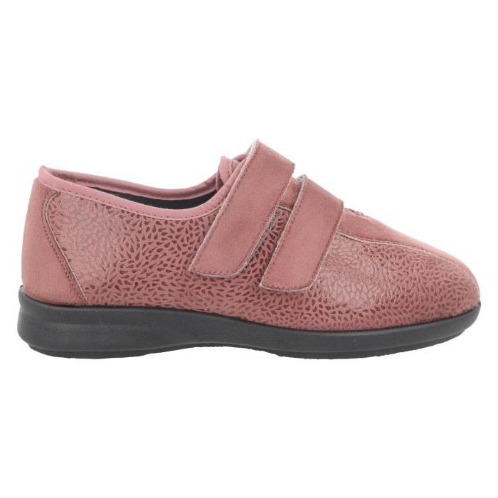 Women's Wide Fit DB Moon Wide Fit Shoes in Black Stretch - Image 1