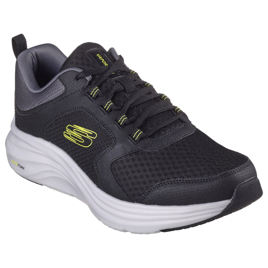Men's Wide Fit Skechers 232628 Vapor Foam Trainers - Black/Lime in Black/Lime - Image 3