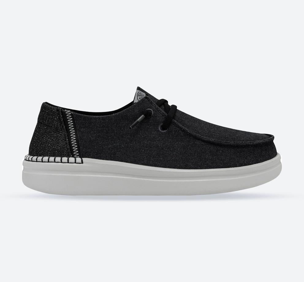 Women's Heydude 40074 Wendy Rise Shoes in Black - Image 1