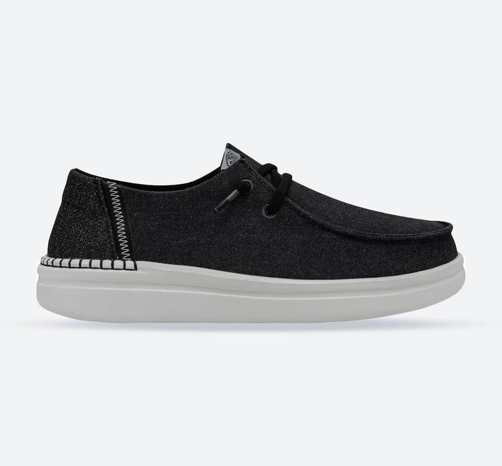 Women's Heydude 40074 Wendy Rise Shoes in Black - Image 1