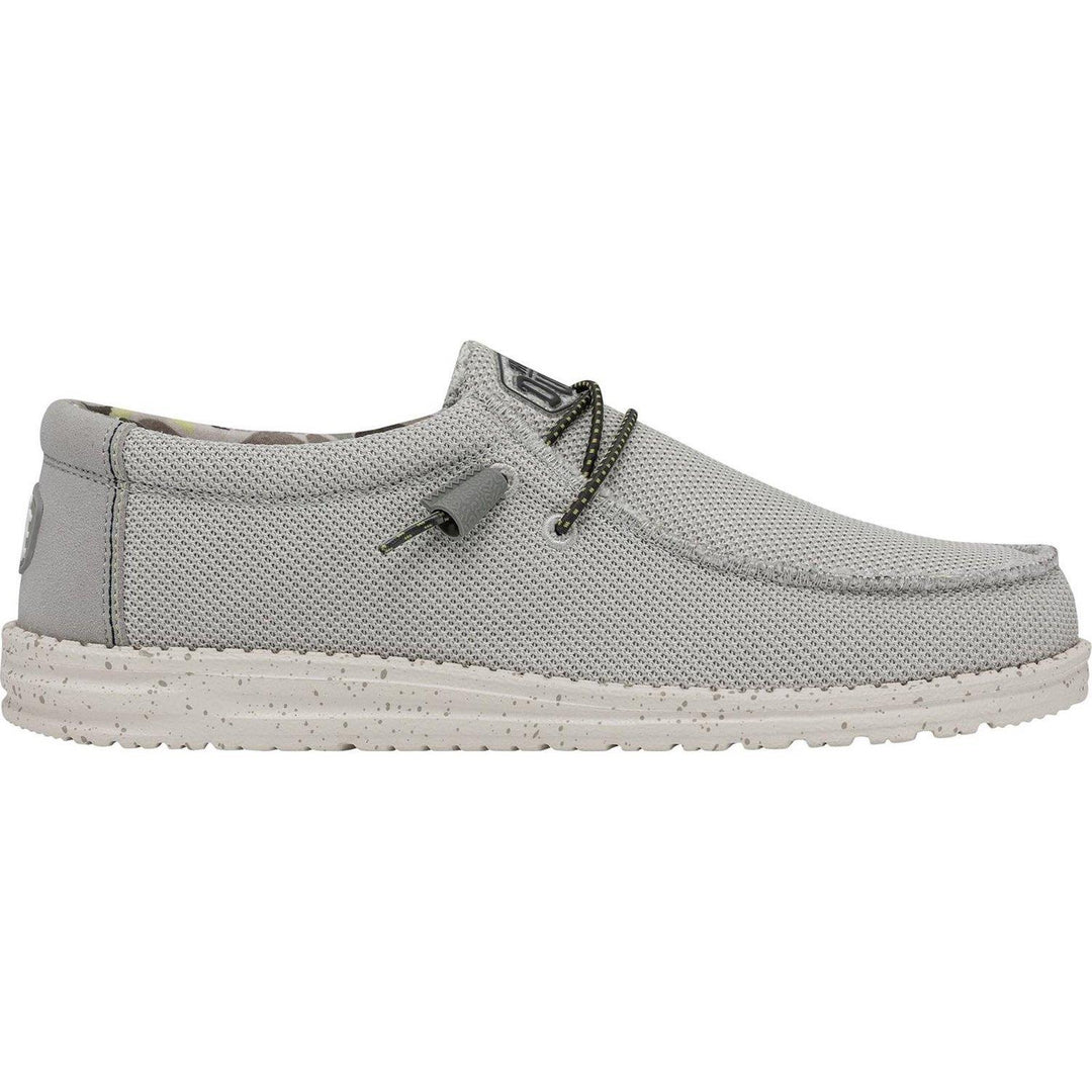 Men's Heydude Wally Sox Triple Needle Shoes in Fog - Image 2