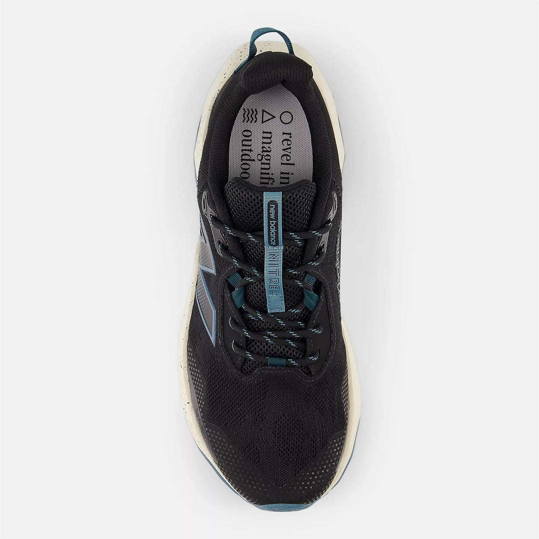 Men's Wide Fit New Balance MNTR9D5 Dynasoft Nitrel V6 Trail Walking/Running Trainers in Black/Salt Water - Image 5
