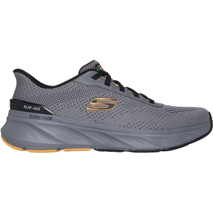 Men's Relaxed Fit Skechers 232846 Slip-ins Sport Edgeride Erlson Trainers in Navy/Orange - Image 1