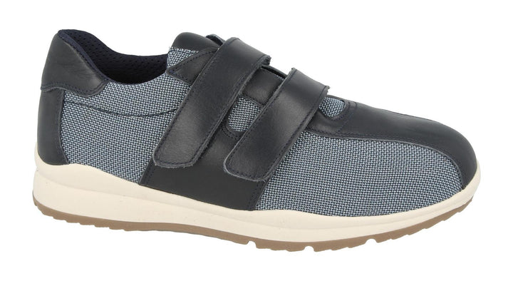 Mens Wide Fit DB Logan Shoes in Tan - Image 1