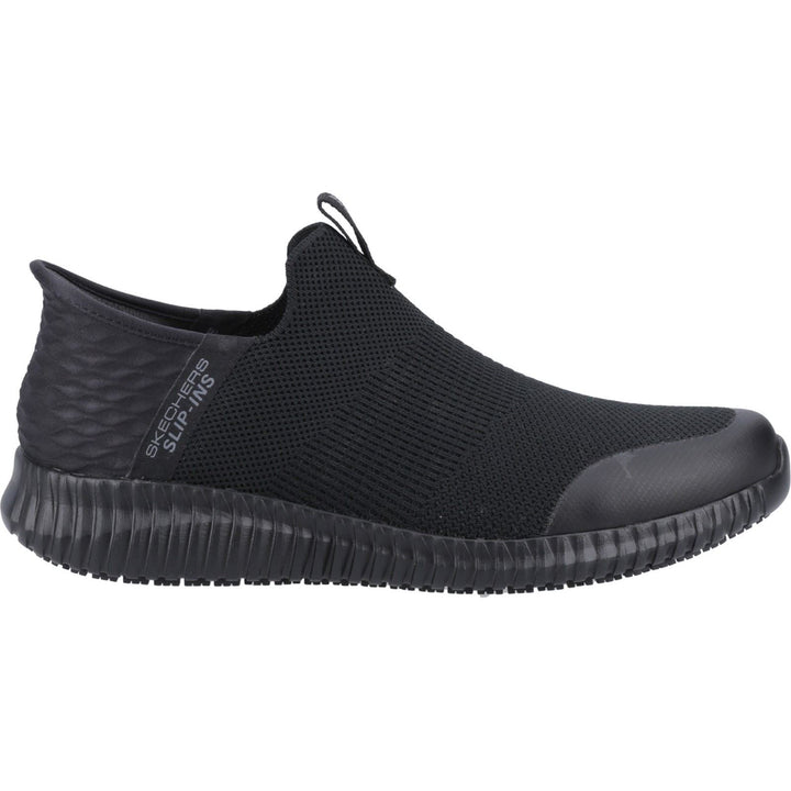Men's Wide Fit Skechers 200171 Slip-ins Cessnock Rylind SR Work Trainers in Black - Image 1