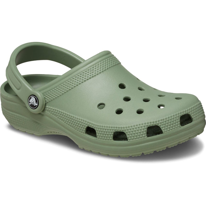 Women's 10001 Crocs Classic Clog Sandals in Moss - Image 1