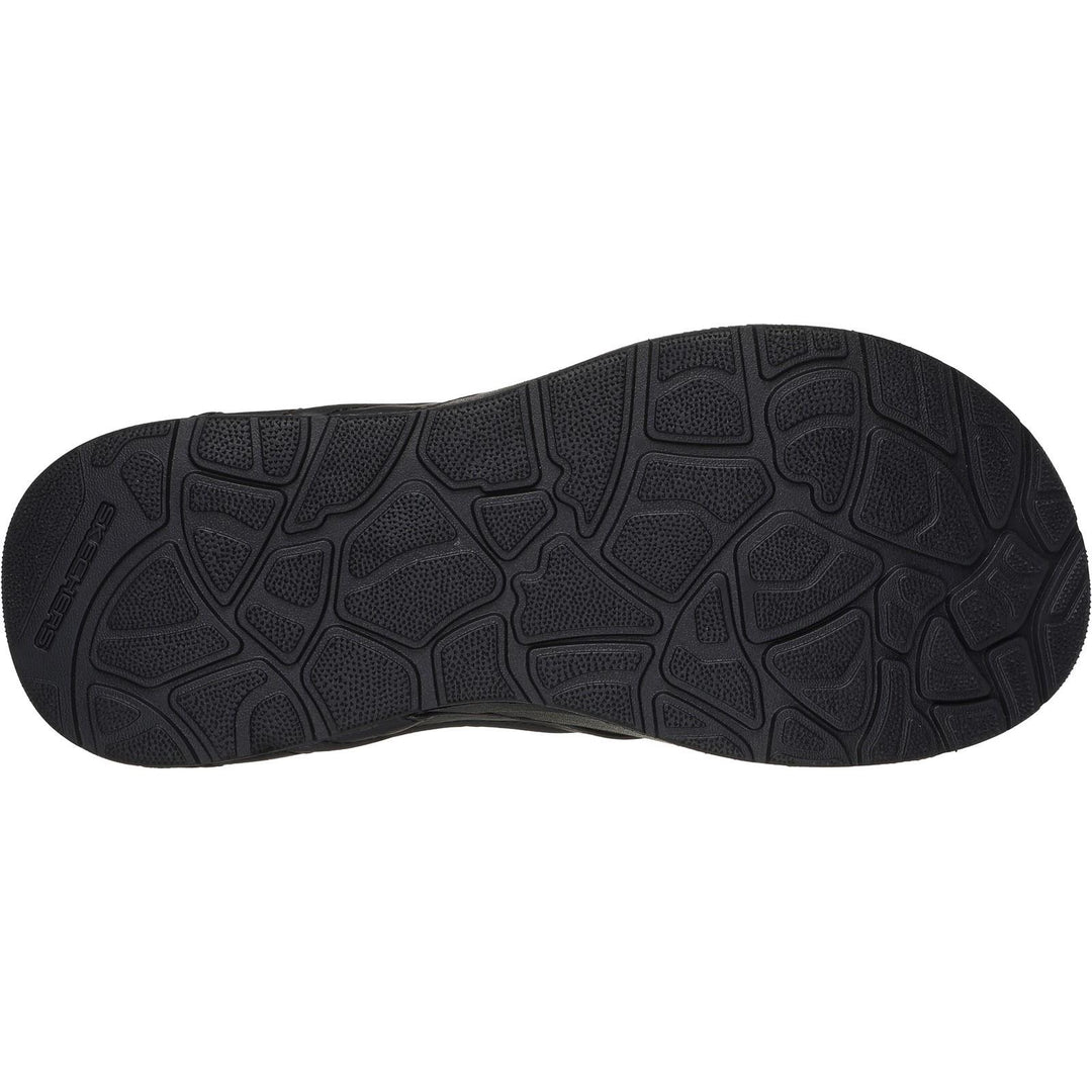 Men's Wide Fit Skechers 205111 Patino Marlee Slippers in Black - Image 6