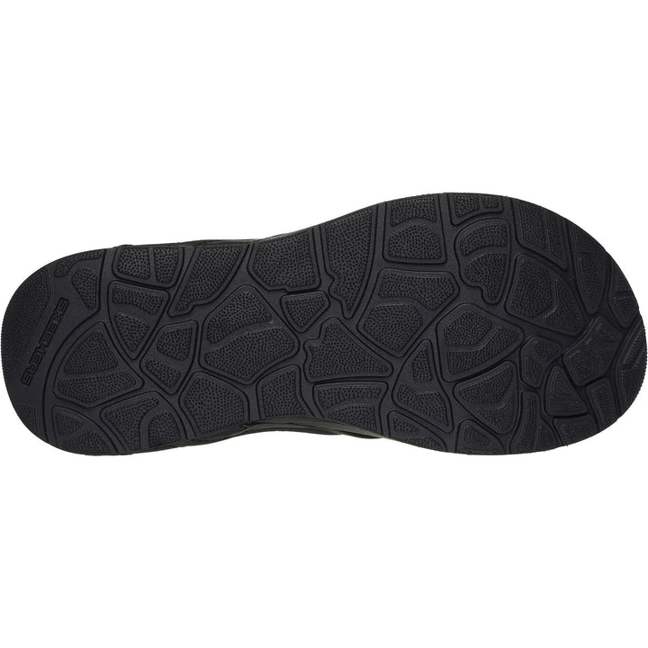 Men's Wide Fit Skechers 205111 Patino Marlee Slippers in Black - Image 1