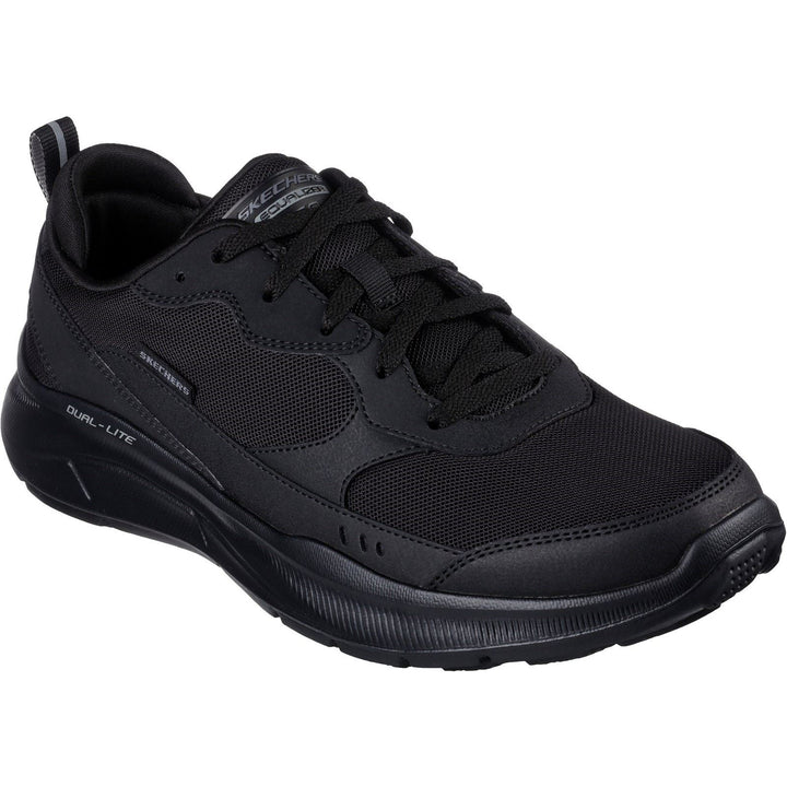 Men's Wide Fit Skechers 232520 Equalizer 5.0 Cyner Trainers in Black - Image 1